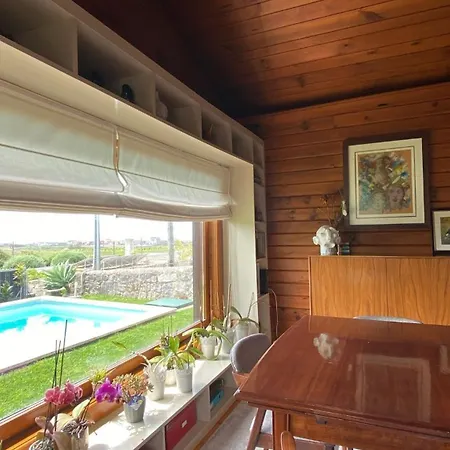 Encantadora Moradia T1, Com Piscina E Vista Mar A 500m Da