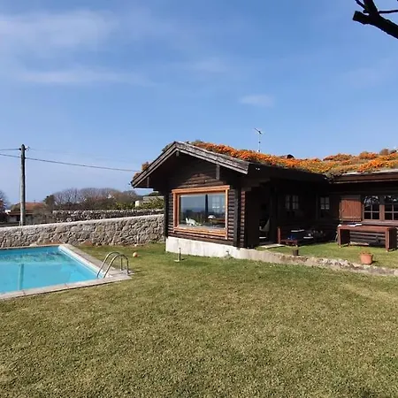 Encantadora Moradia T1, Com Piscina E Vista Mar A 500m Da 비아나도카스텔로