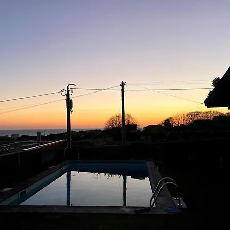 Nyaraló Encantadora Moradia T1, Com Piscina E Vista Mar A 500m Da Viana do Castelo