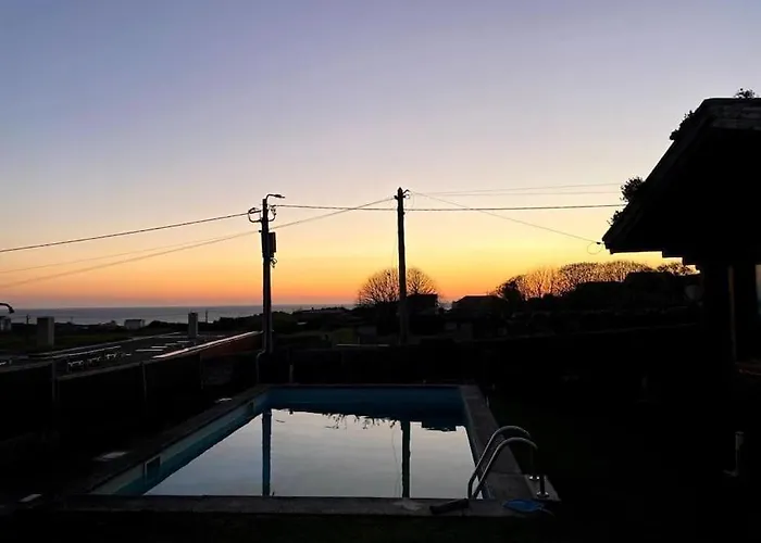 Hébergement de vacances Encantadora Moradia T1, Com Piscina E Vista Mar A 500m Da Viana do Castelo