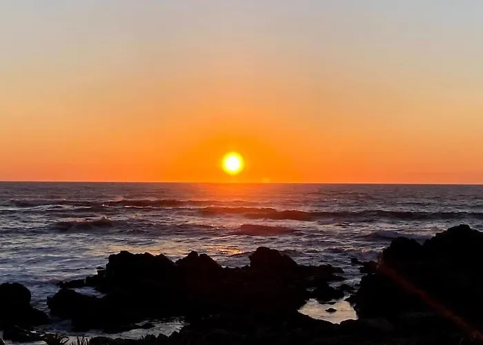 Encantadora Moradia T1, Com Piscina E Vista Mar A 500m Da Feriehus *